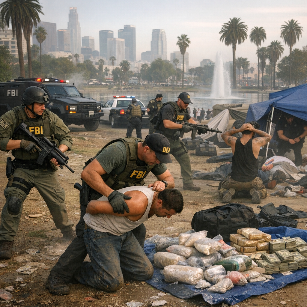 Federal Drug Raid in Los Angeles Highlights Ongoing Public Safety Concerns
