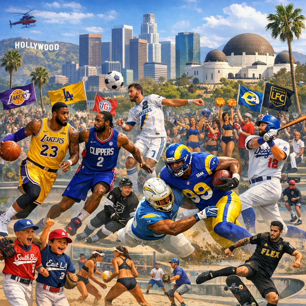 A Guide to Los Angeles’ Diverse Sports Scene
