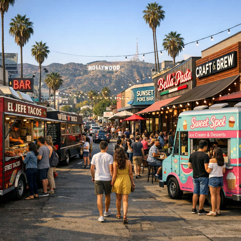 Exploring Los Angeles’ Culinary Scene: New Restaurants and Food Truck Favorites
