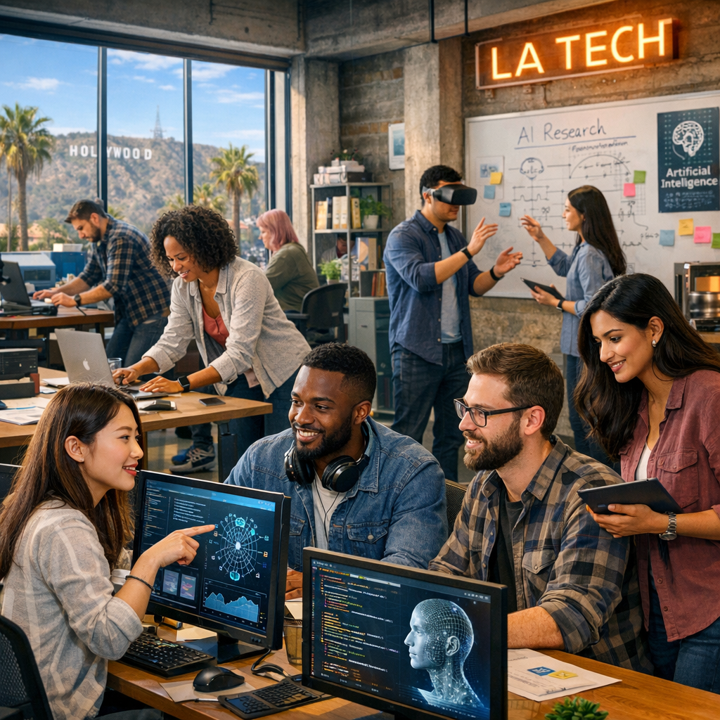 Los Angeles: A Thriving Hub for AI Startups